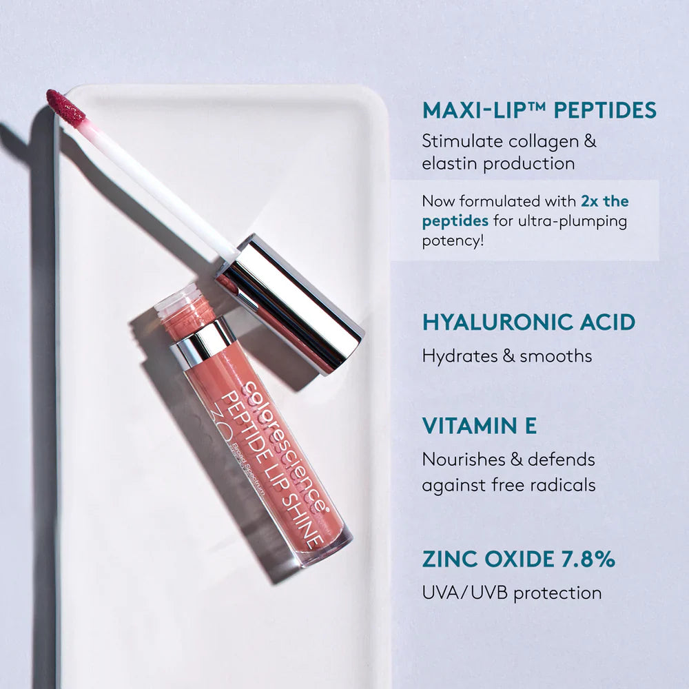 Peptide Lip Shine SPF 35 shade Savannah